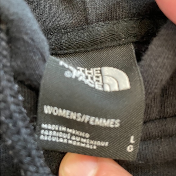The North Face Women’s Black Casual Hooded Sweatshirt Hoodie Size Large - Picture 8 of 9